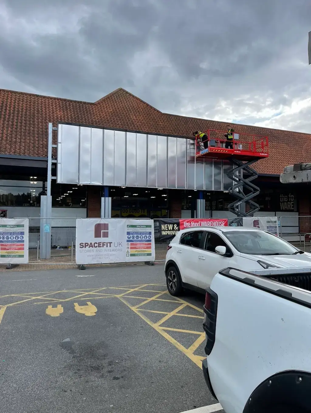 Commercial surface before professional cleaning